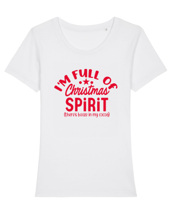 I'm Full Of Christmas Spirit White