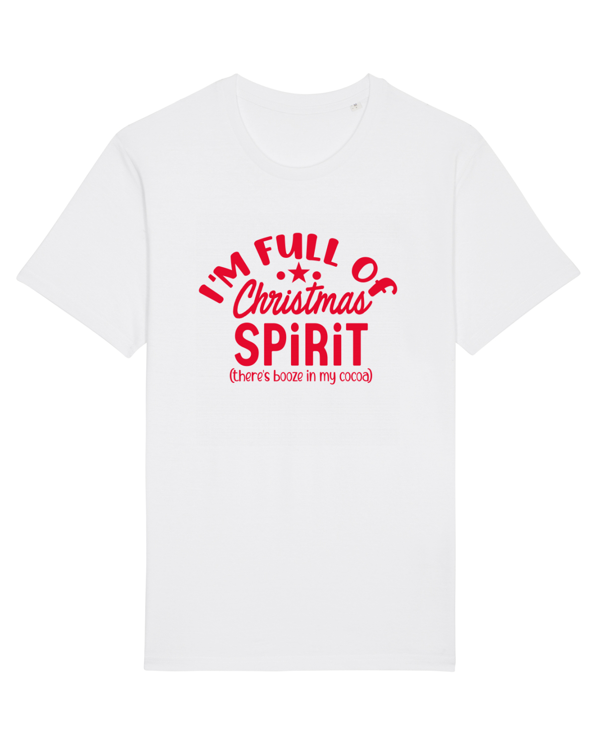 Tricou mânecă scurtă Unisex Rocker White