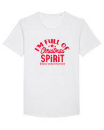 I'm Full Of Christmas Spirit Tricou mânecă scurtă guler larg Bărbat Skater