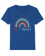 Let It Snow Xmas Rainbow Tricou mânecă scurtă  Copii Mini Creator