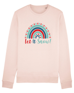 Let It Snow Xmas Rainbow Bluză mânecă lungă Unisex Rise