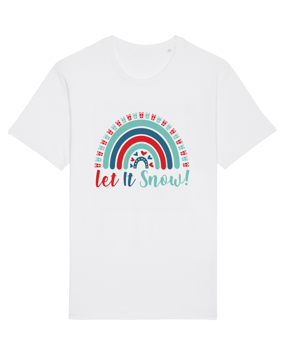 Tricou mânecă scurtă Unisex Rocker White