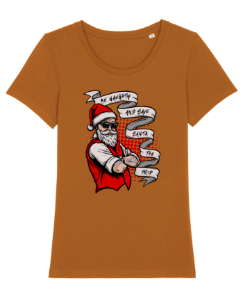 Naughty Tattooed Santa Roasted Orange