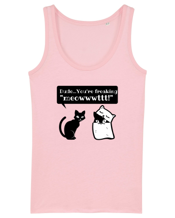 Pentru Iubitorii de Pisici  Cotton Pink