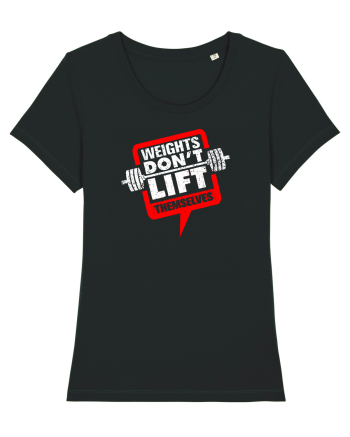 lift weights Black