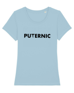 Puternic Tricou mânecă scurtă guler larg fitted Damă Expresser