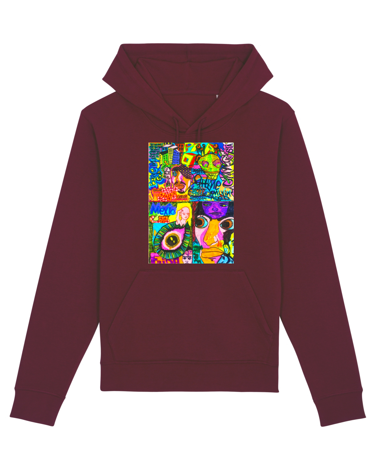 Hanorac Unisex Drummer Burgundy