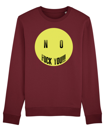 No! F you  Burgundy