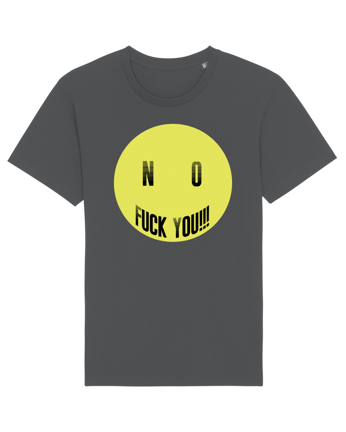 Tricou mânecă scurtă Unisex Rocker Anthracite
