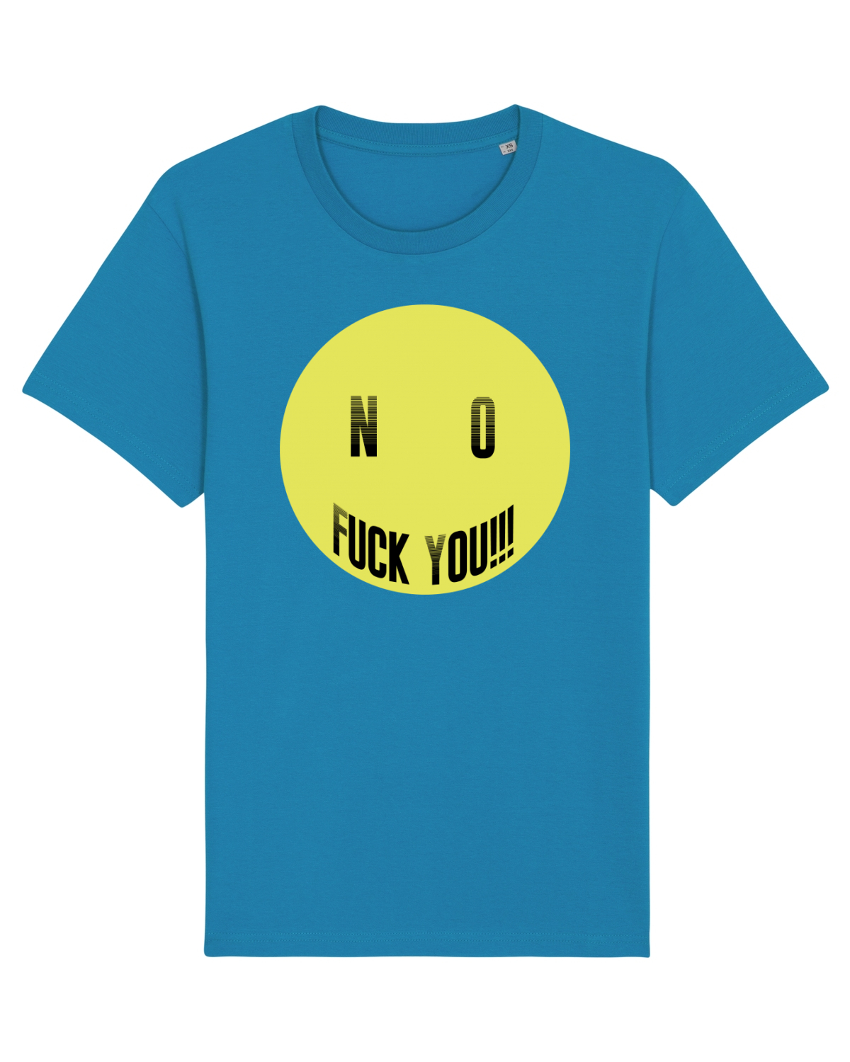 Tricou mânecă scurtă Unisex Rocker Azur