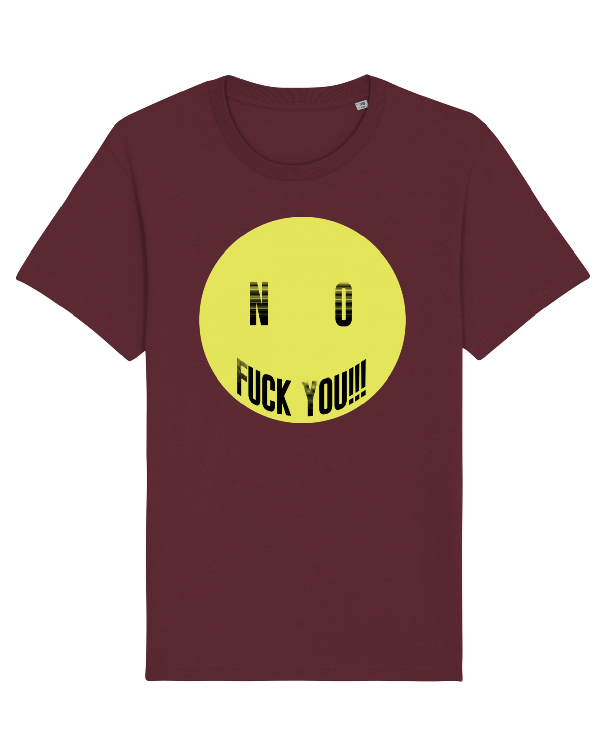 Tricou mânecă scurtă Unisex Rocker Burgundy