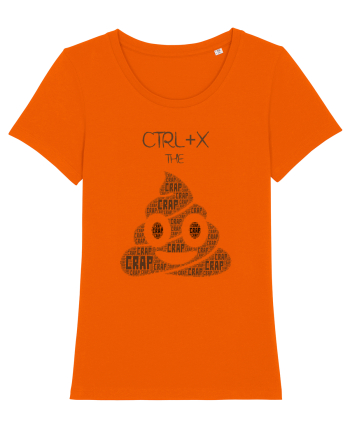 Ctrl+x  the Crap Bright Orange