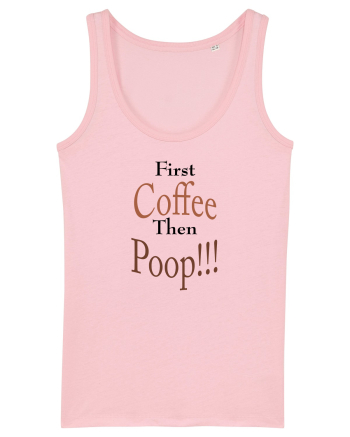 Coffee First Cotton Pink