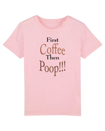 Coffee First Cotton Pink