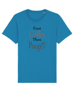 Coffee First Tricou mânecă scurtă Unisex Rocker