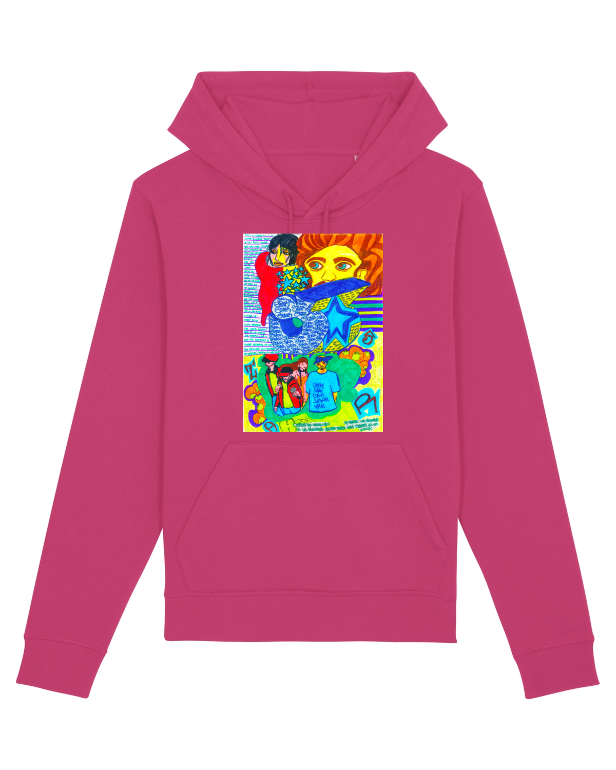 Hanorac Unisex Drummer Raspberry