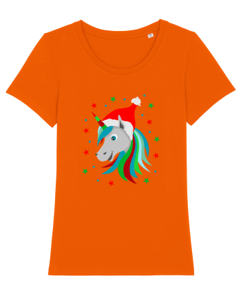 Unicorn Craciun Bright Orange