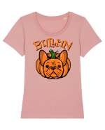 Bullkin Tricou mânecă scurtă guler larg fitted Damă Expresser