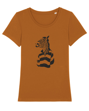 Cool Funky Zebra Roasted Orange