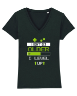 I don't get older I level Up Tricou mânecă scurtă guler V Damă Evoker