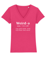 WEIRD Tricou mânecă scurtă guler V Damă Evoker