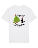 Merry what? Tricou mânecă scurtă Unisex Rocker