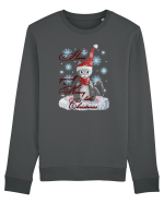 Meowy Christmas Bluză mânecă lungă Unisex Rise