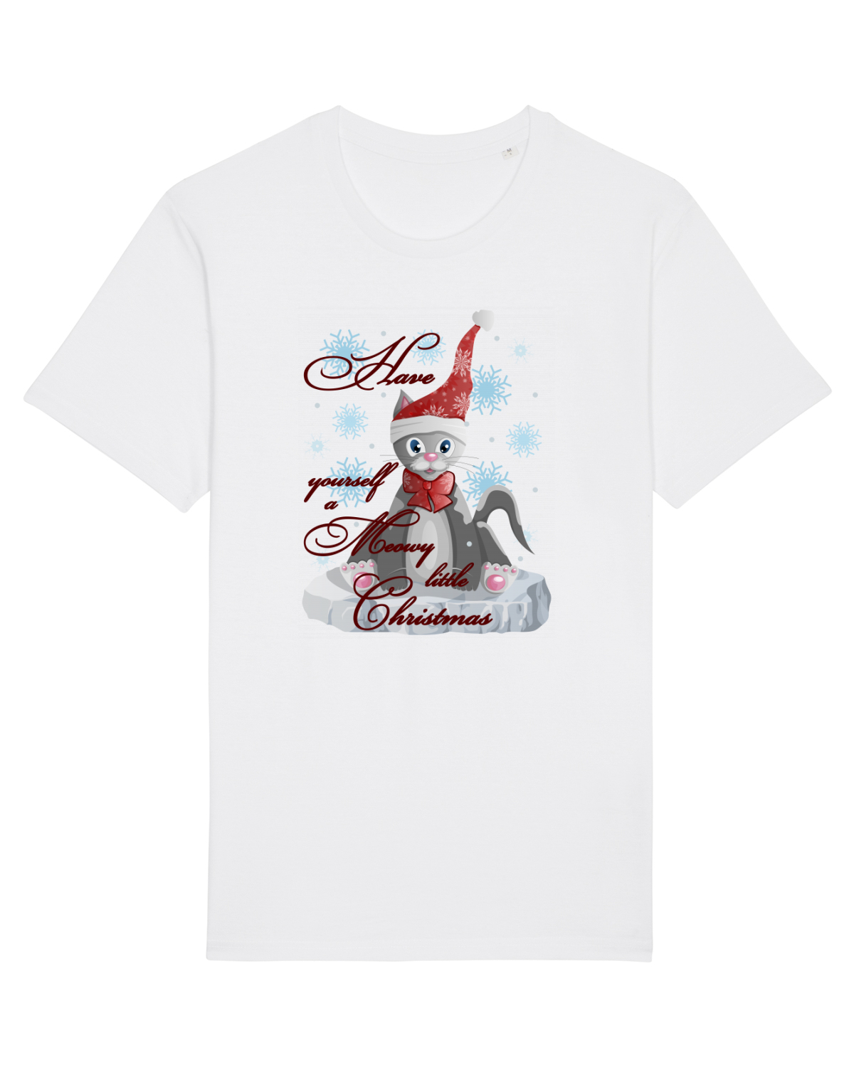 Tricou mânecă scurtă Unisex Rocker White