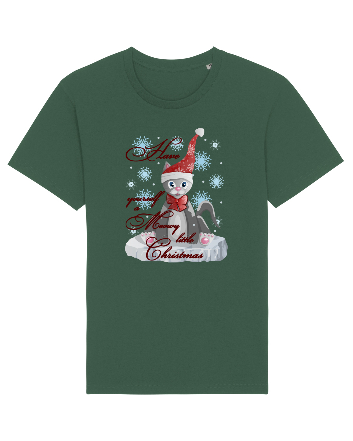 Tricou mânecă scurtă Unisex Rocker Bottle Green
