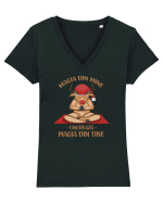 Magia din mine Tricou mânecă scurtă guler V Damă Evoker