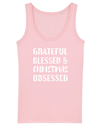 Christmas obsessed Cotton Pink