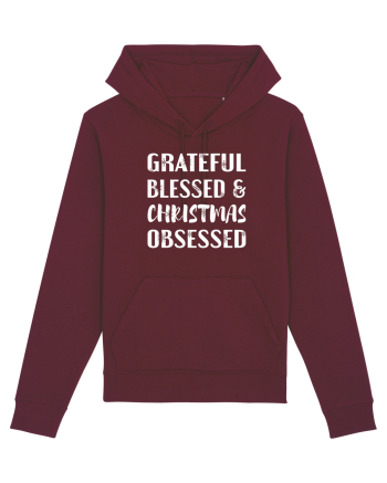 Christmas obsessed Burgundy