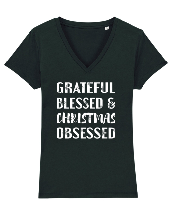 Christmas obsessed Black