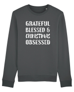 Christmas obsessed Bluză mânecă lungă Unisex Rise