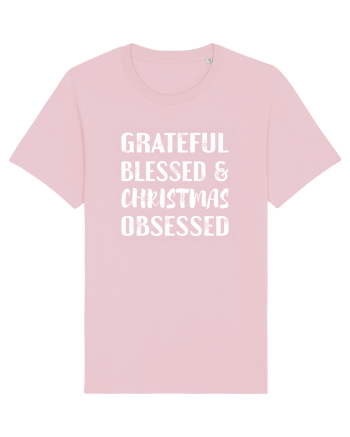 Christmas obsessed Cotton Pink