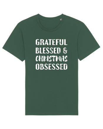 Christmas obsessed Bottle Green