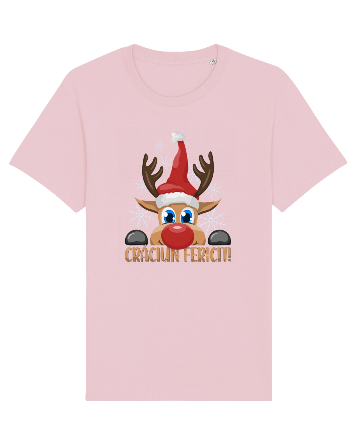 Tricou mânecă scurtă Unisex Rocker Cotton Pink