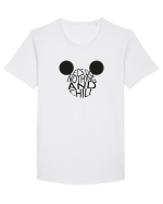 Chill Design Tricou mânecă scurtă guler larg Bărbat Skater