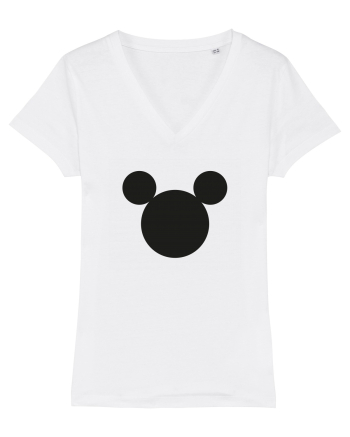 Mickey Mouse Design White
