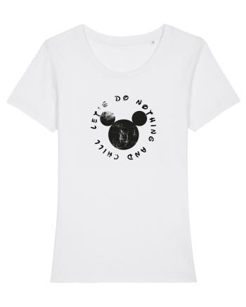 Let's Do Nothing Design White