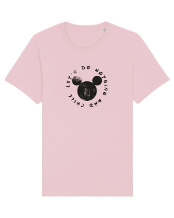 Let's Do Nothing Design Cotton Pink