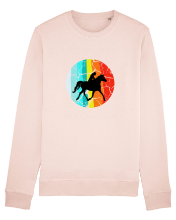 Retro Horse Riding Desugn Candy Pink