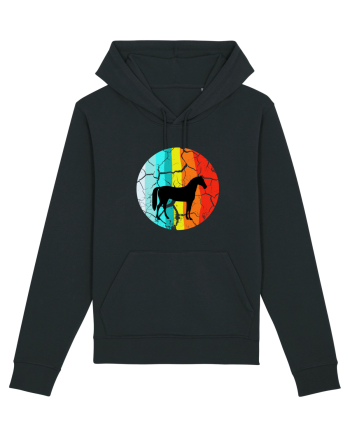 Retro Horse Design Black