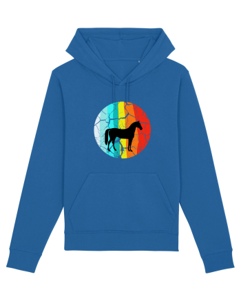 Retro Horse Design Royal Blue