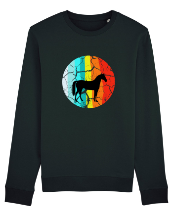Retro Horse Design Black