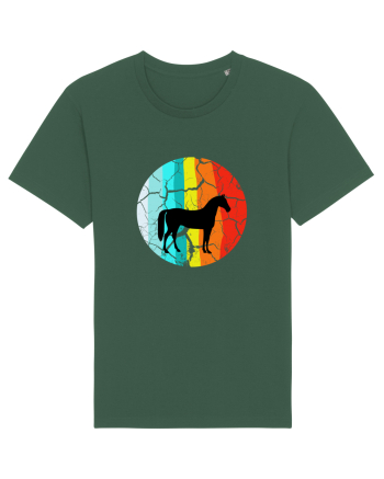 Retro Horse Design Bottle Green