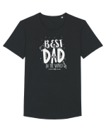 cel mai bun tata W Tricou mânecă scurtă guler larg Bărbat Skater