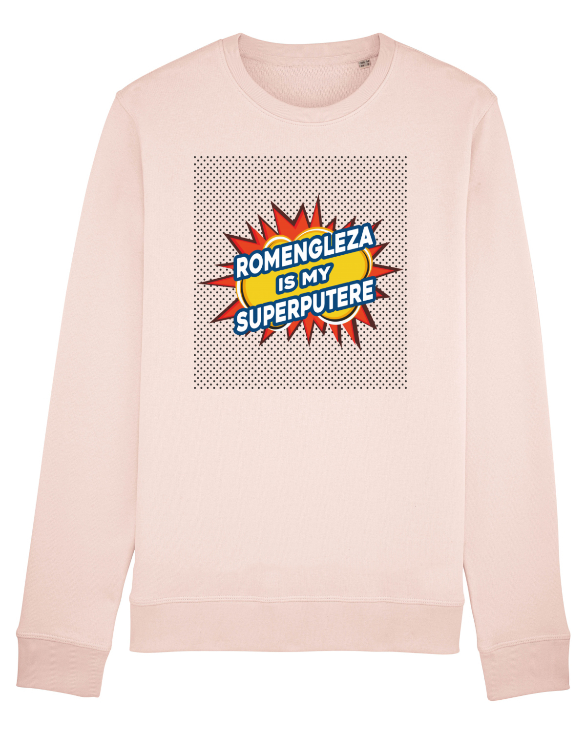 Bluză mânecă lungă Unisex Rise Candy Pink