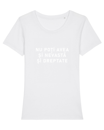 Nu poti avea si nevasta si dreptate White