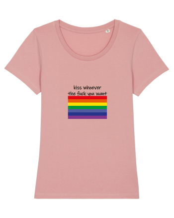 LGBT Kiss Design Canyon Pink
